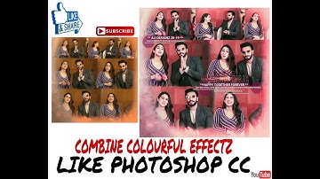 COMBINE COLOURFUL EFFECTZ LIKE PHOTOSHOP CC IN ANDROID  BY AlII Designz