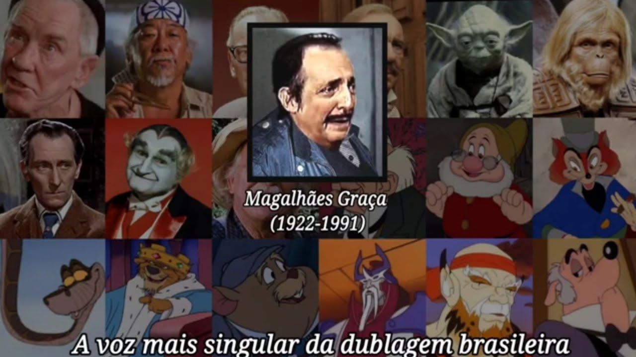 GÊNIOS DA DUBLAGEM #55 | MAGALHÃES GRAÇA (1922-1991)