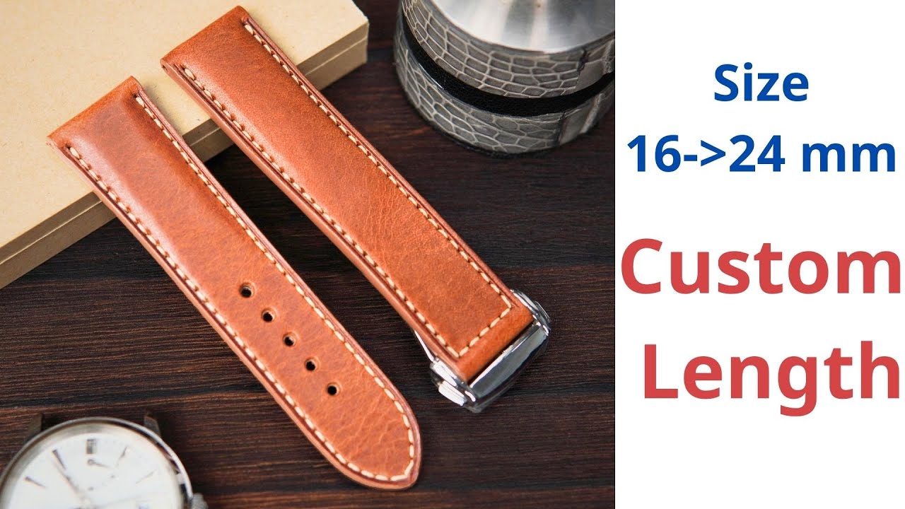 Could a Handmade Leather Omega Buckle Strap Be More 'Omega' Than the Original?