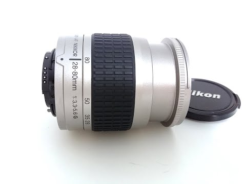NIKON AF NIKKOR 28-80mm F3.3-5.6 G F-Mount Auto Focus Zoom