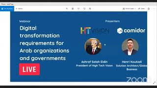 Digital Transformation requirements and case study by #Comidor  platform