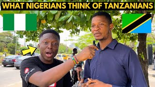 🇳🇬🇹🇿What Nigerians Think of Tanzania & Tanzanians *Unexpected Answers*😳