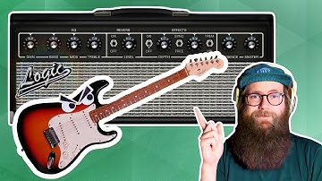 Logic Pro Amp Designer with Fender Stratocaster