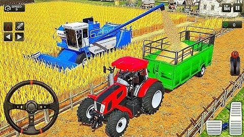Tractor Farming Simulator Android Gameplay 2024 - New Update (New Games A1 👈)