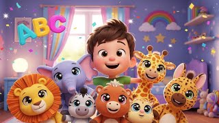 Abc Safari Animal Sounds Song Learn Alphabets, Animal Names & Sounds Kids Nursery Rhyme