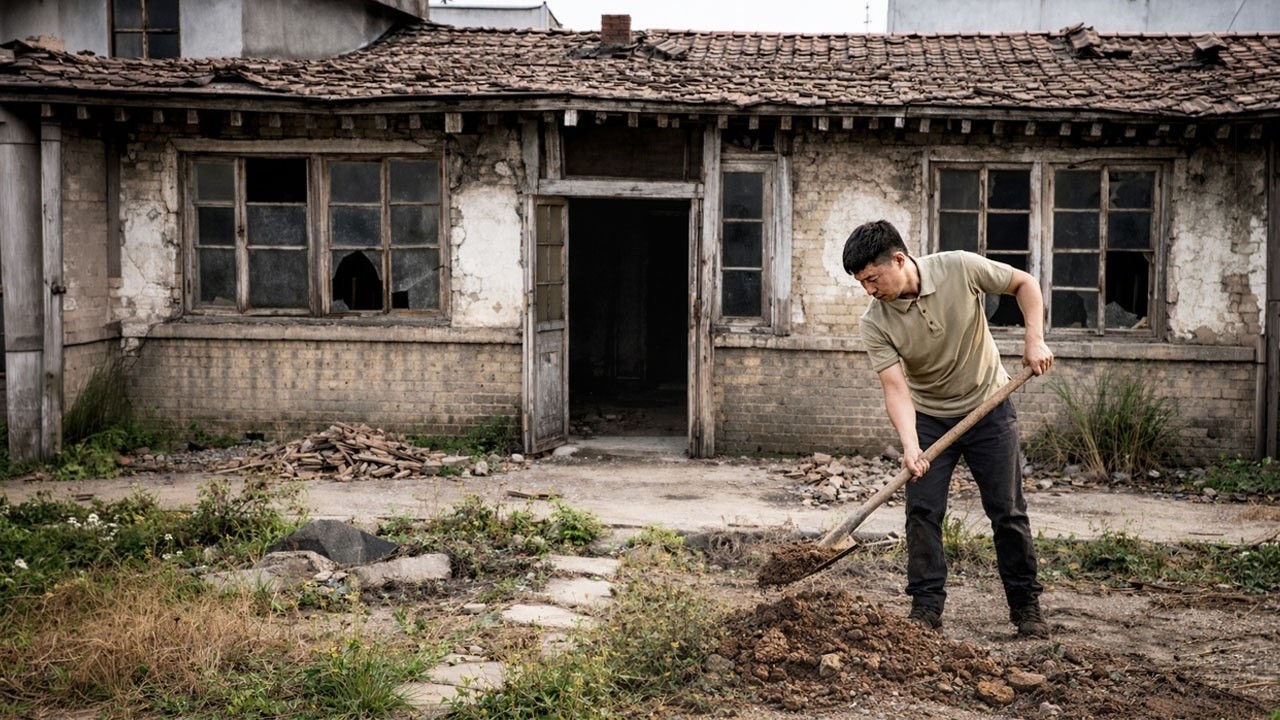 Una joven transforma una casa en ruinas en la casa de sus sueños para su cumpleaños número 20.