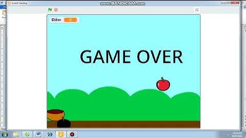 Tin học trẻ - Scratch - Bài 4. Trò chơi hứng táo (Tỉnh Bến Tre, 2019)