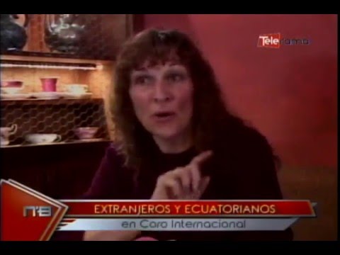 Extranjeros y ecuatorianos en coro internacional