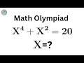 Math olympiad  xx20 x  mamta maam exponentialproblem matholympaid