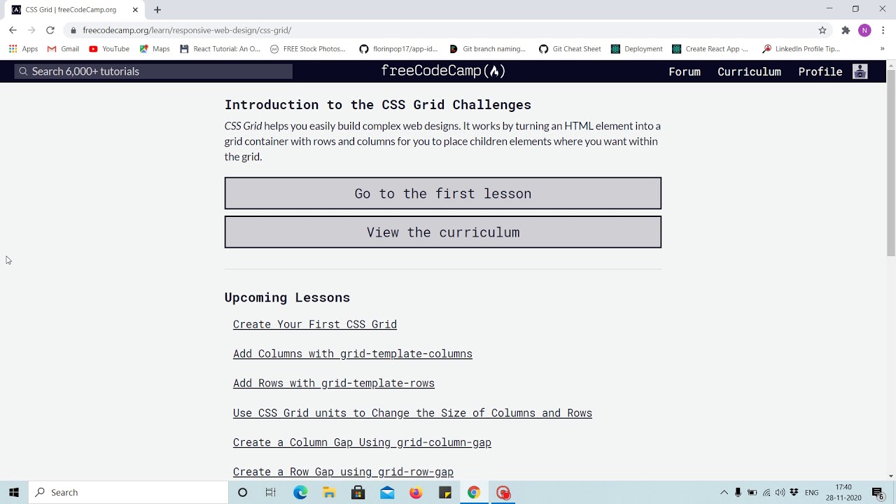 Introduction - CSS Grid - free code camp (Explained) - YouTube