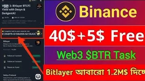 Binance Web 3 Bitlayer Airdrop Week 03 | Win $120K In $BTR, $60K $LRZ & $600K $CYGNUS Token Rewards