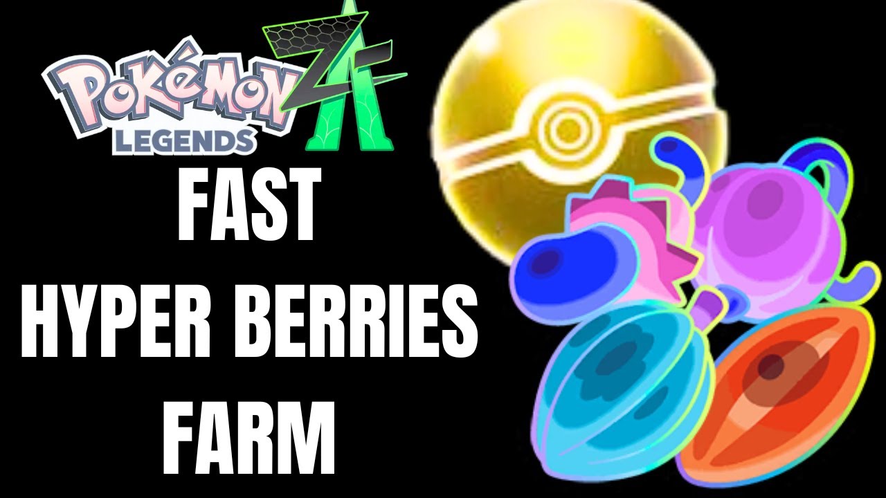 Как получить МНОГО гиперягод в DLC Mega Dimension для Pokemon Legends Z-A