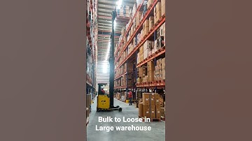 Bulk to Loose process in large warehouse (Distribution Centre)