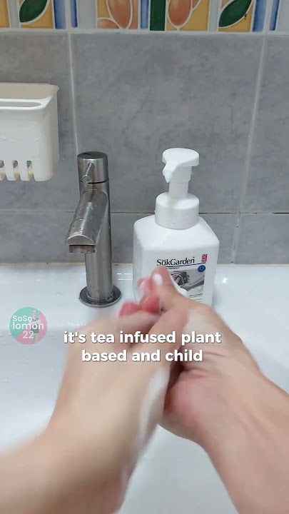 SukGarden Plant Based Tea Foam Bubble Hand Wash