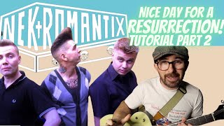 How to play Nekromantix - Nice Day for A Resurrection Guitar Tutorial Part 2 - Psychobilly Lesson