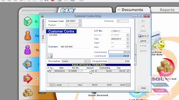 2.7 Customer Contra and Supplier Contra in SQL Accounting System