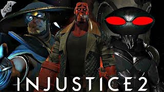 Injustice 2 - BLACK MANTA, HELLBOY AND RAIDEN REVEALED!