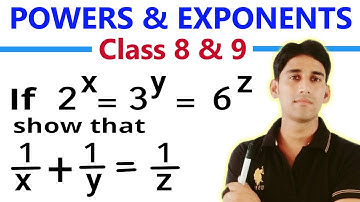 Power And Exponents : Important Questions — Class 8 & 9 | Power And Exponents Tricks | NCERT