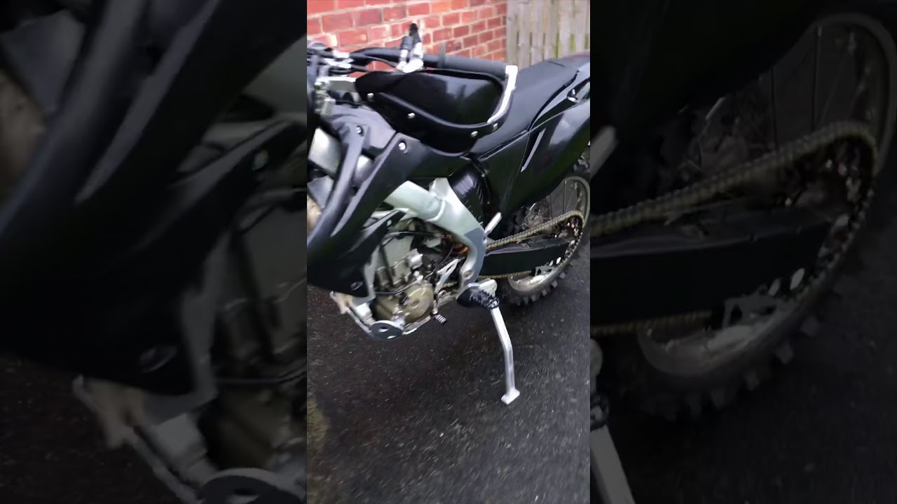 My road legal Honda Crf 250R - YouTube