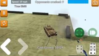 Car Crash 3D  battle arena tank vs cars screenshot 5