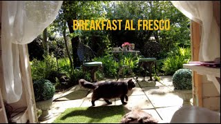 May Bank Holiday Saturday  |  Breakfast in the Garden