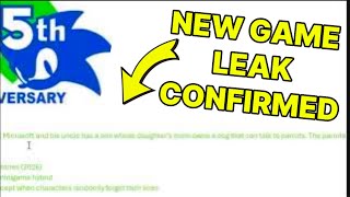 The Next Sonic Game Got Leaked Sonic Eclipse