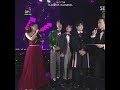 Jungkook takes his eyes as fast as light when IU looks at his direction (SBS Gayo Daejun 2017)