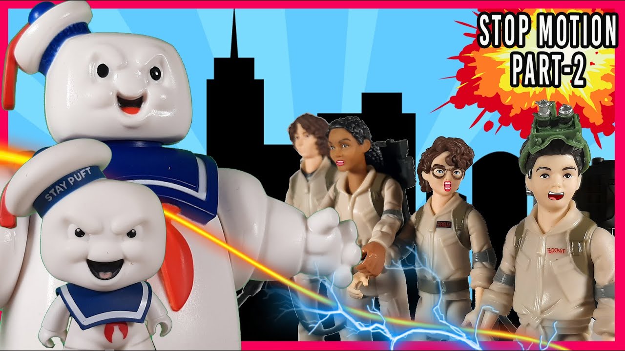 👻🧡 Part 2 - GHOSTBUSTERS AFTERLIFE STOP MOTION DIY HOME MADE CANADA