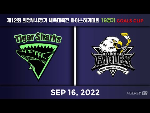 12회 의정부시장기 체육대축전 아이스하키대회 19경기 타이거샥스 vs 이글스 [GOAL] 2022.09.16