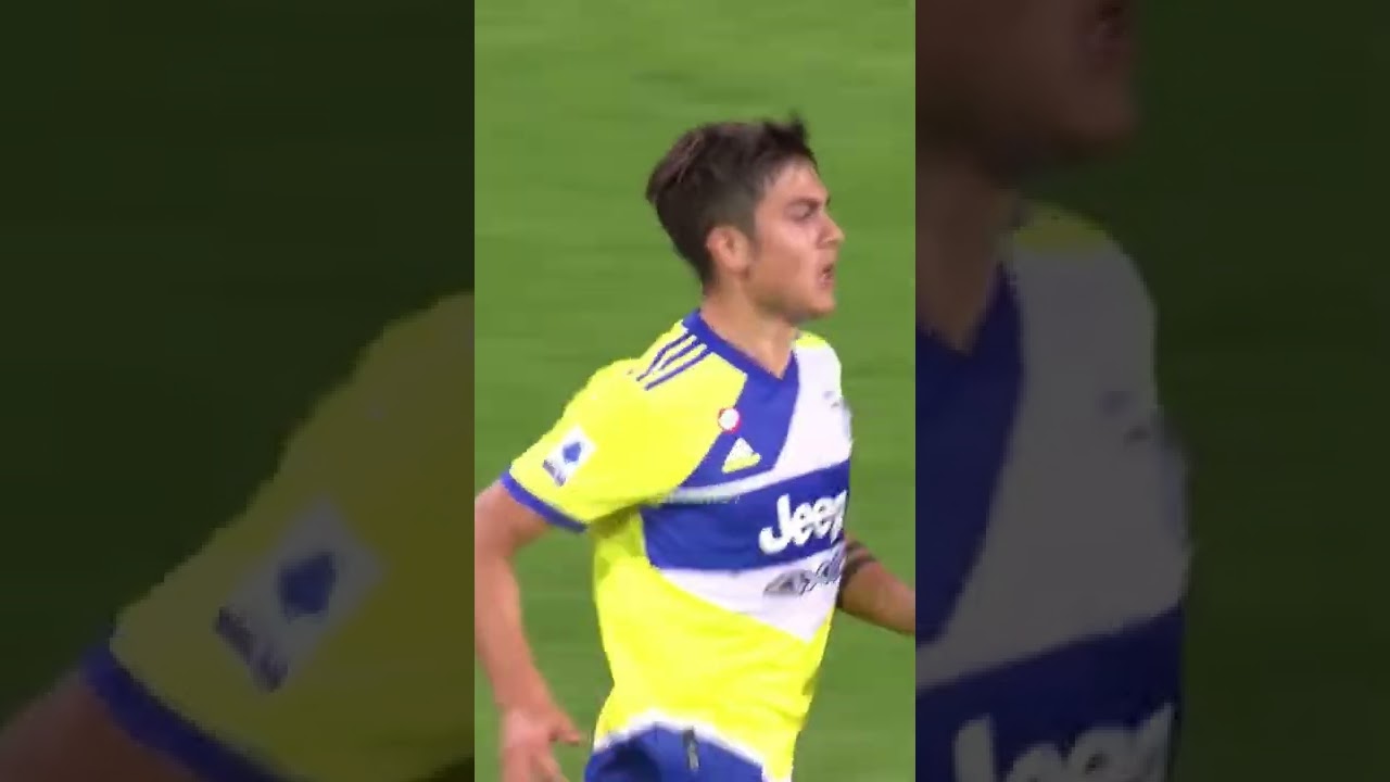 Paulo Dybala's Banger Goal vs Sassuolo 🔥