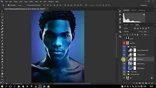 How to create a Moonlight Effect in Photoshop: Soft Light screenshot 1