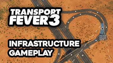 Transport Fever 3 - Infrastructure Gameplay First Look - Everything You Need To Know!