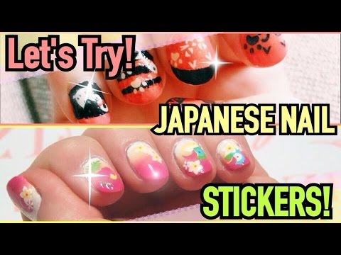 let's-try!-☆-japanese-nail-stickers!