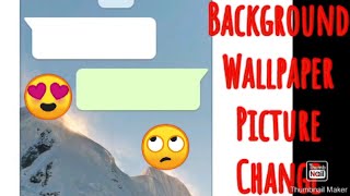 How To Change Whatsapp Background Wallpaper Bilal Tech