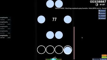 Hello (BPM) 2021 (4k ver) 5* camellia A 92.25%