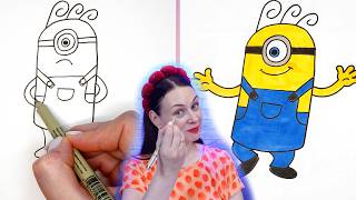 How to draw easy step by step  Minion James Minions & Monsters
