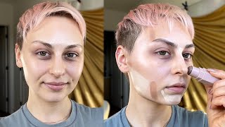 How to make your features more masculine w/ makeup