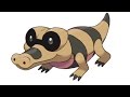 Pokemon cries  sandile  krokorok  krookodile