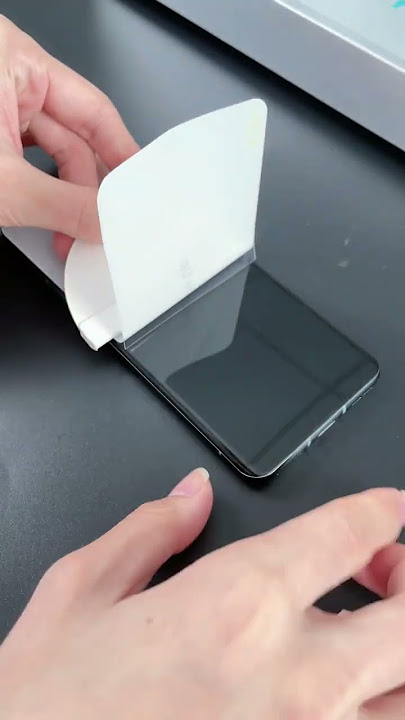 Flexible Hydrogel Film for Mobile Phone
