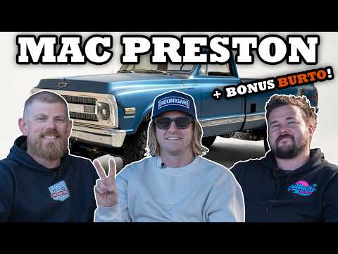 #92 - MAC PRESTON & BURTO - Building custom 4WDs & HARD Wheeling around Australia