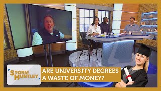 Are university degrees a waste of money? Feat. Tom Skinner, JJ Anisiobi &amp; Lin Mei | Storm Huntley