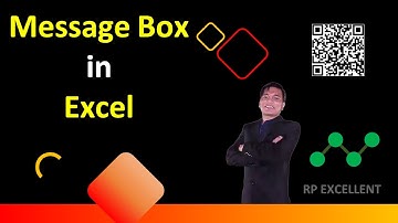 Excel Message Box Using VBA
