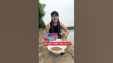 Em gái xinh câu cá rất bản lĩnh P7 #discovery #fish #fishing #cauca #giaitri