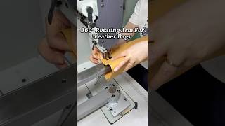 Best Industrial Sewing Machine for Cylindrical Leather Bags? REER 8365R Full Production Test
