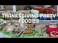 Thanksgiving party cooking different dishes irene phiqz tv