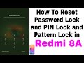 (How To Reset Password in Redmi 8A) | Forget Password Pattern PIN Lock of Redmi 8A Phone in (Hindi)