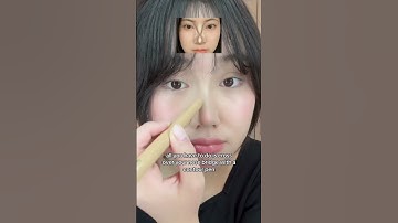ULTIMATE NOSE CONTOUR like a NOSEJOB by Douyin Girls ✨ #makeup #douyin #beauty #chinese #korean