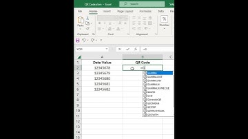 Excel VBA Create QR Code