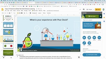 Lesson 3.3: Creating Pear Deck (Adding Interactive Questions)