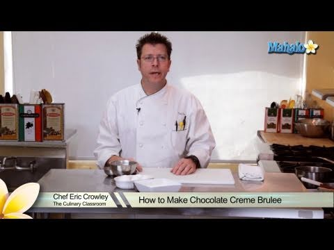 How to Make Chocolate Creme Brulee